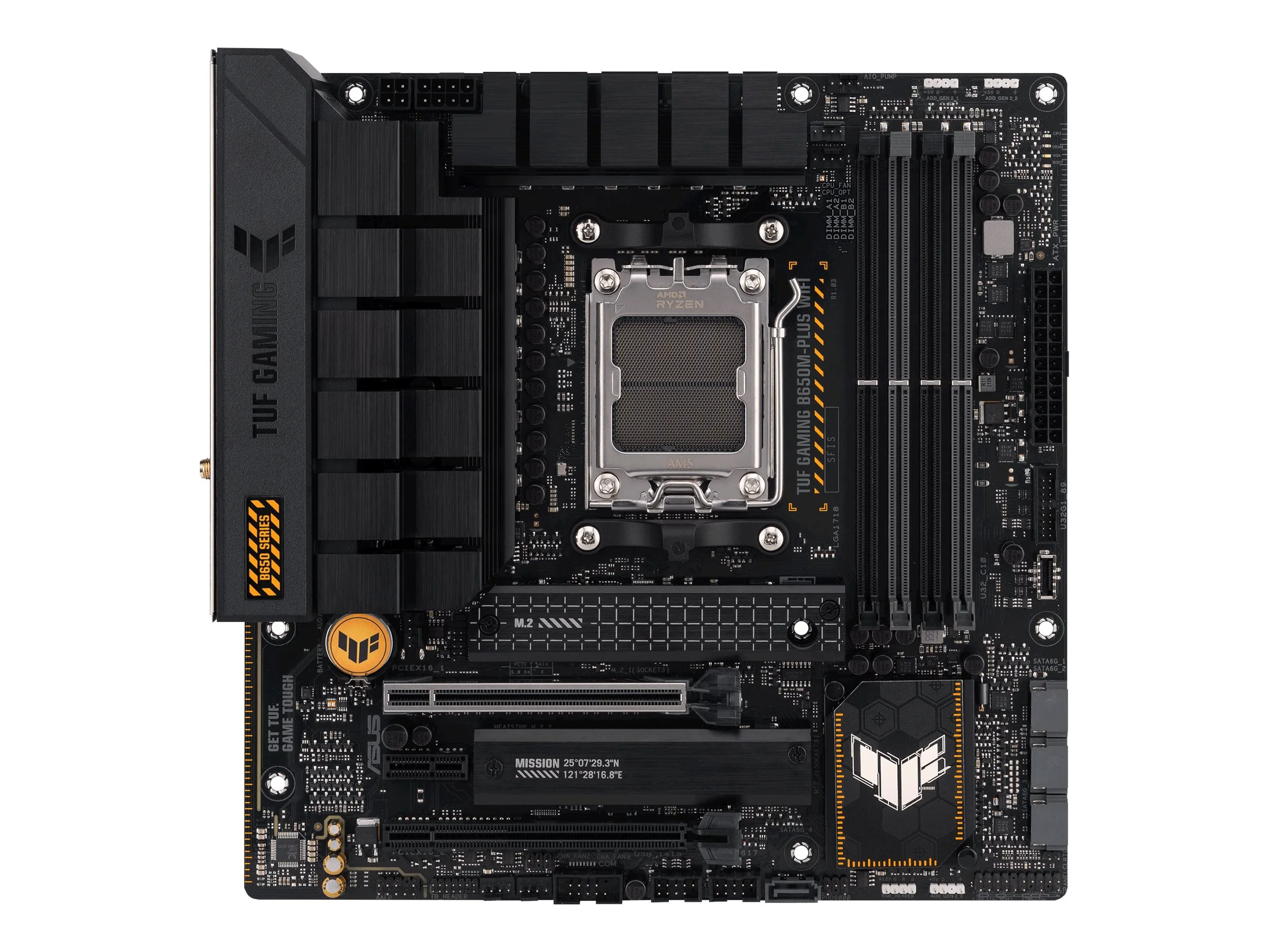 ASUS TUF GAMING B650M-PLUS AM5 mATX MB