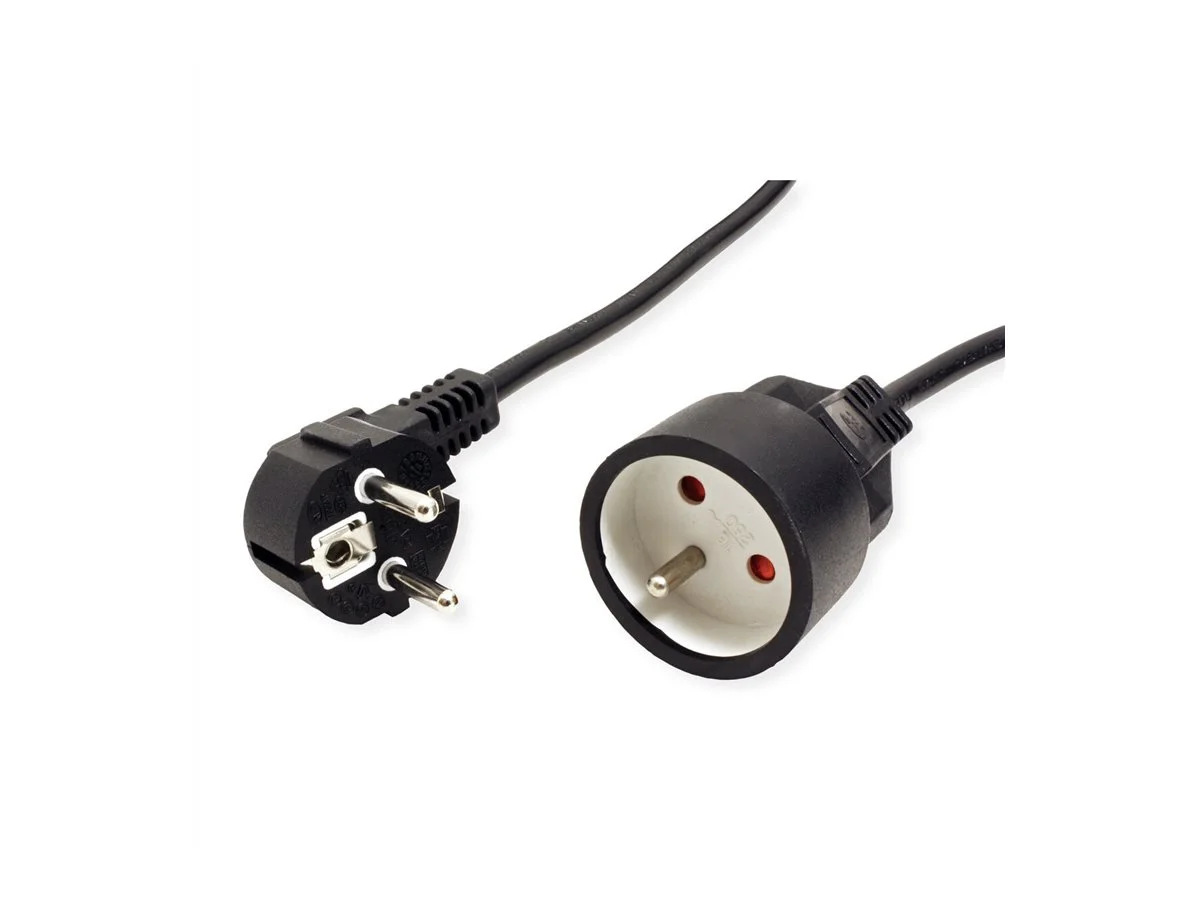 VALUE Schutzkontakt-Verlängerungskabl 3m