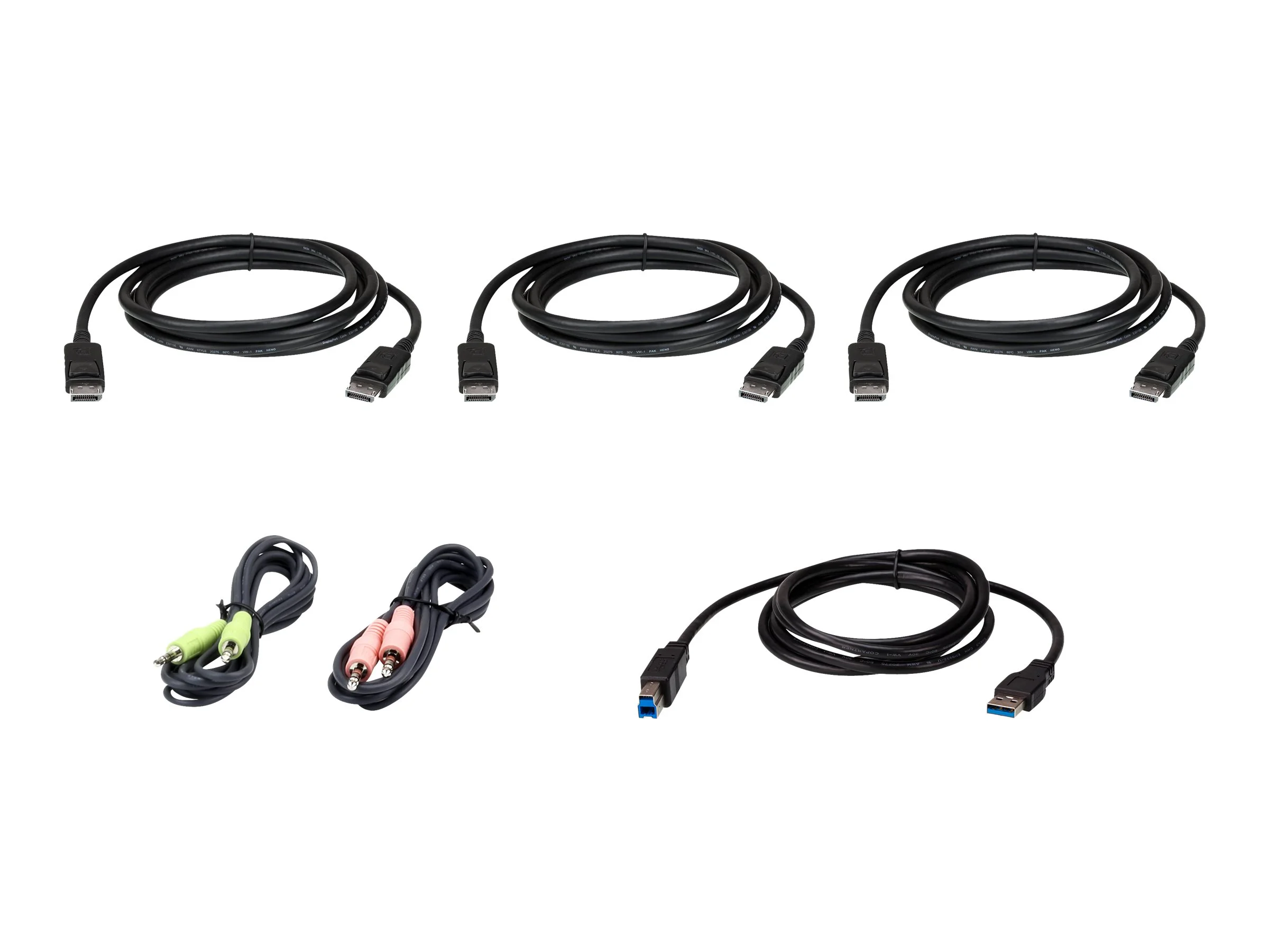 ATEN 2L-7D02UDPX6 1,8m USB KVM Kabel-Set