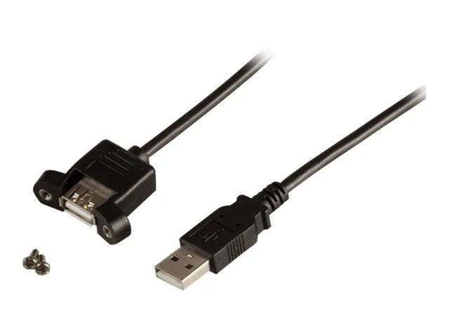 EFB USB2.0 A Stecker / A Einbaubuchse