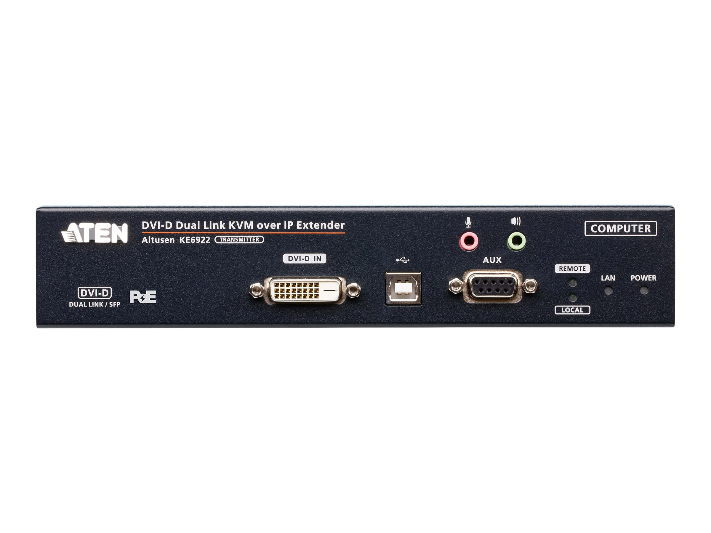 ATEN KE6922T 2K DVI-D Dual Link KVM IP