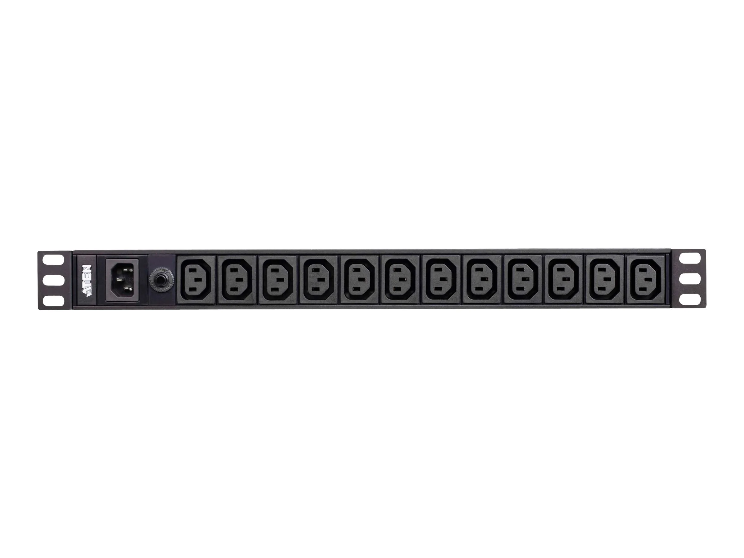 ATEN PE0112G 1U 10A 12-Port Basic PDU