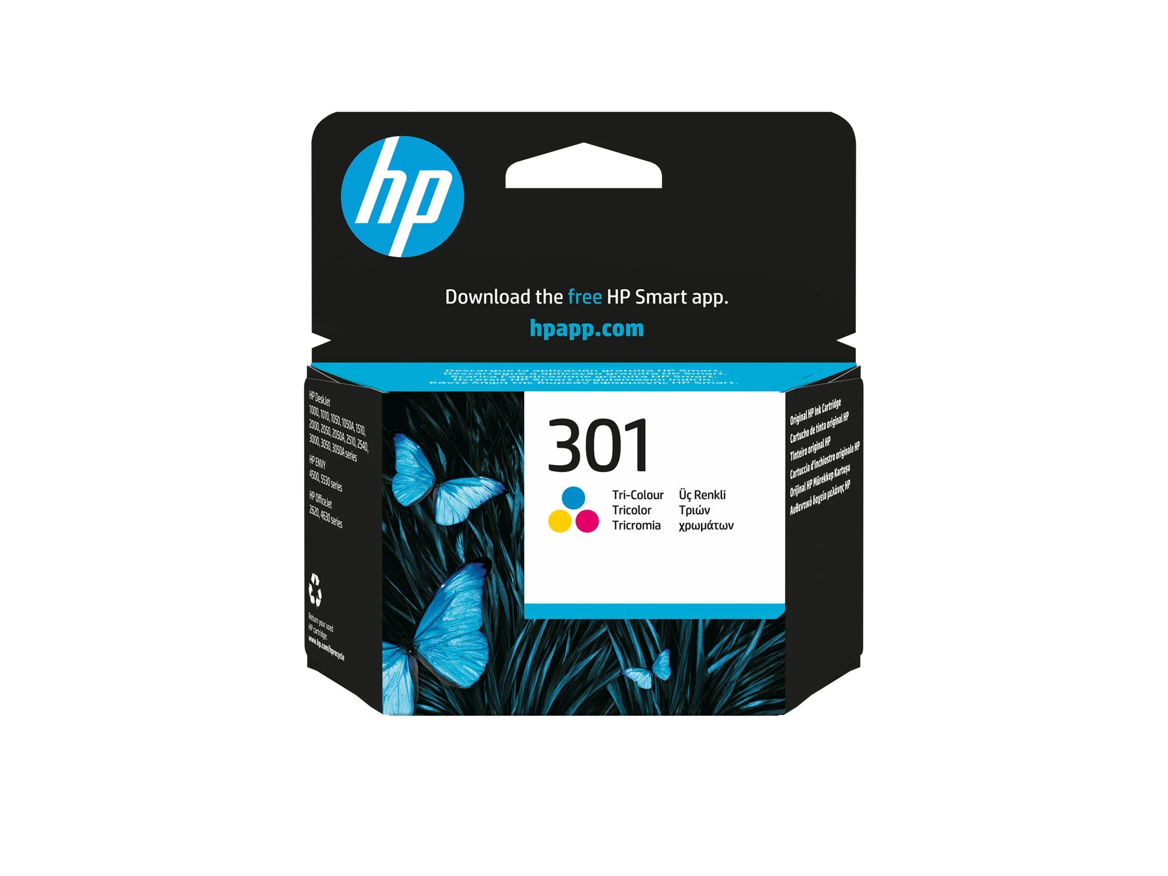 HP 301 ink color DeskJet 1050 2050