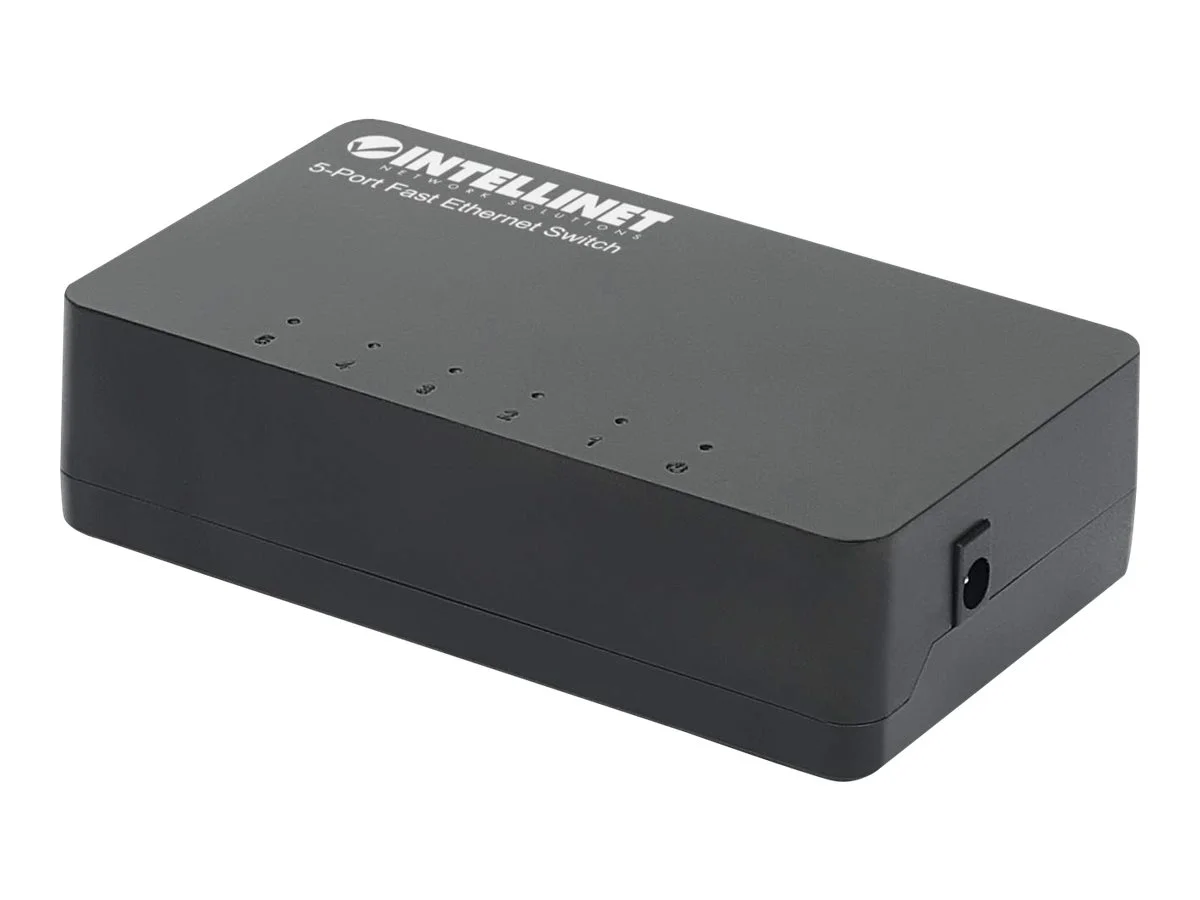 INT 5-Port Fast Ethernet Switch Desktop
