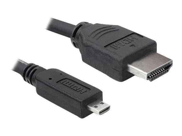 DELOCK Kabel HighSpeed HDMI m.Eth.A/D 1m