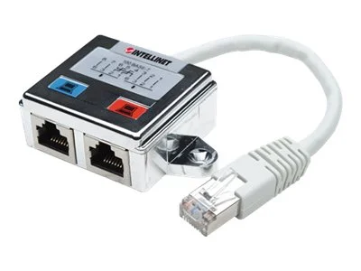 INTELLINET 2-Port RJ-45 Verteiler