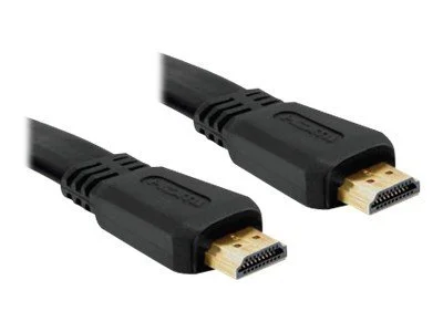 DELOCK Kabel HDMI A-A St/St flach 1,0m