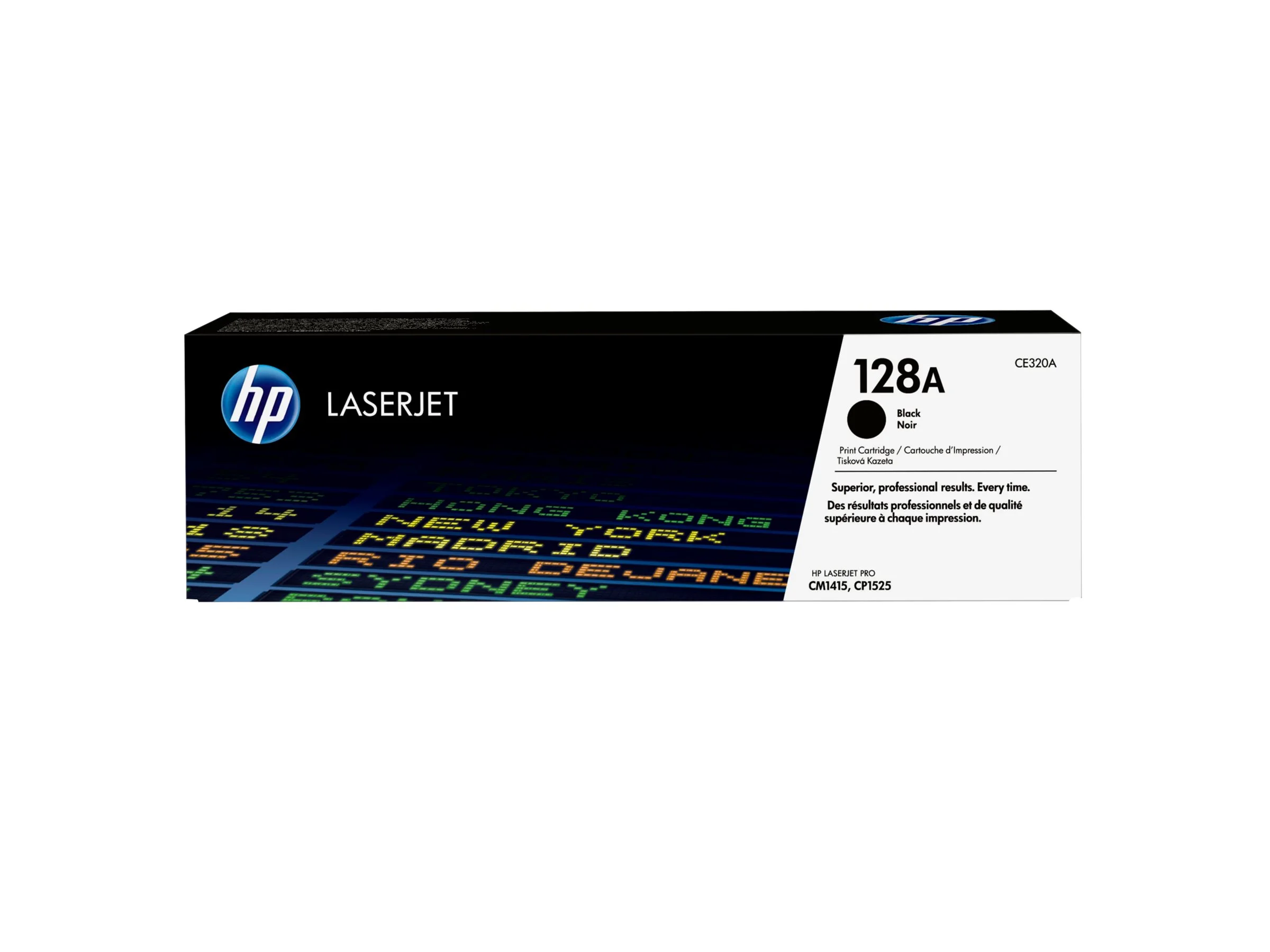 HP 128A Black LaserJet Toner Cartridge