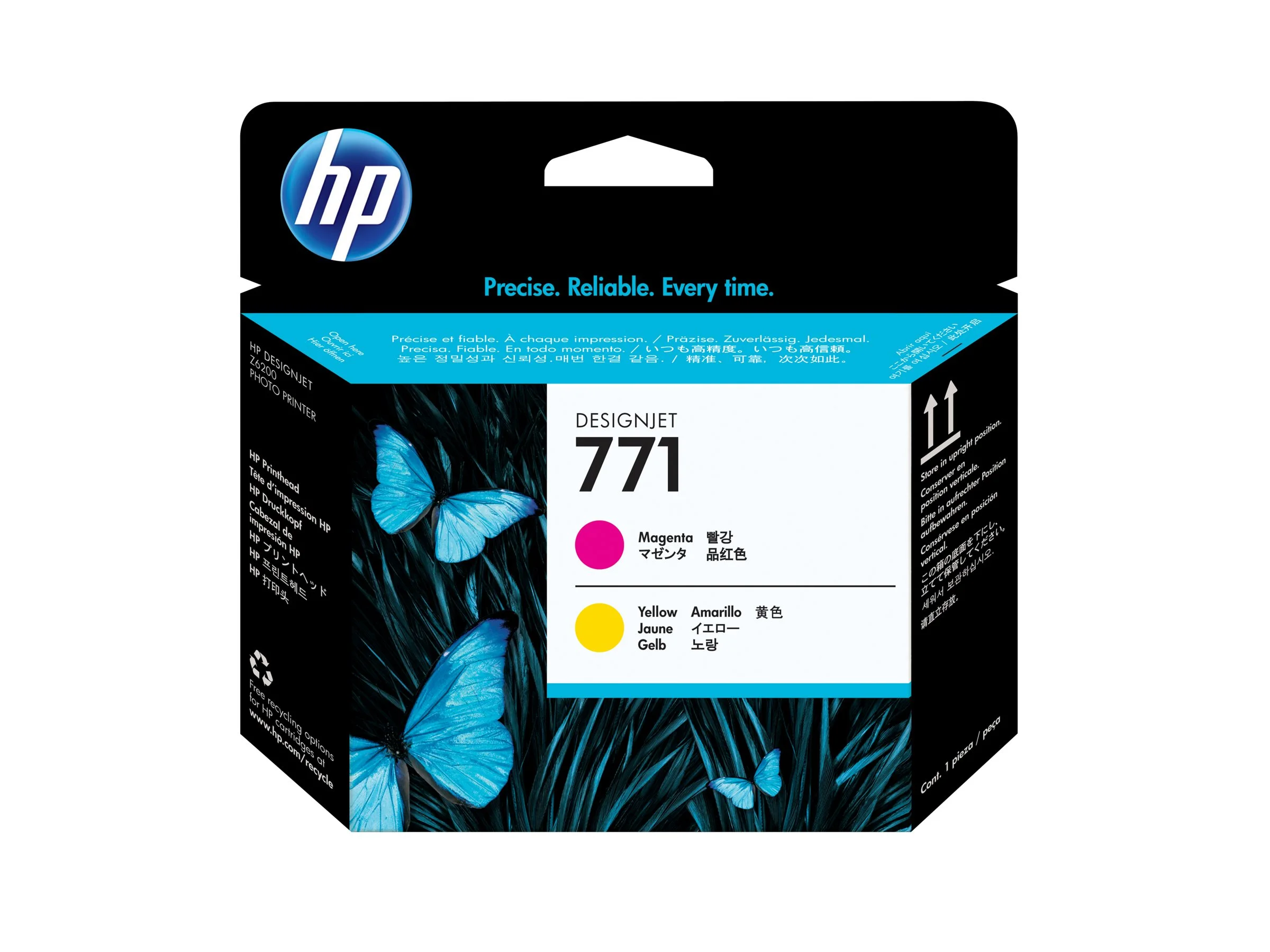 HP 771 Druckkopf magenta + yellow