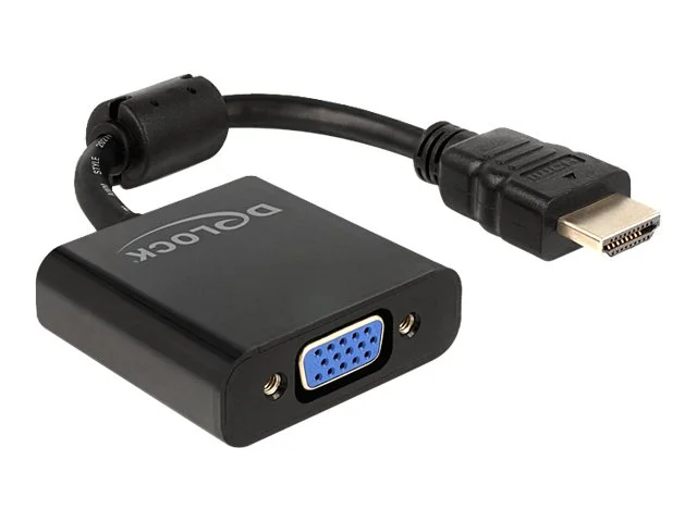 DELOCK Adapterkabel HDMI-A St>VGA Buchse