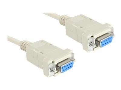DELOCK Kabel Seriell Nullmodem 9 Pin 3m