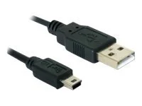 DELOCK Kabel USB 2.0 A>USB 2.0 Mini B 1m
