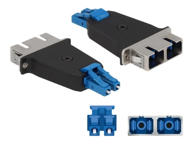 DELOCK LWL Hybrid Kupplung LC Duplex