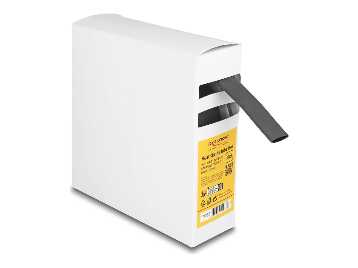 DELOCK Schrumpfschlauch Box 5m x 4mm