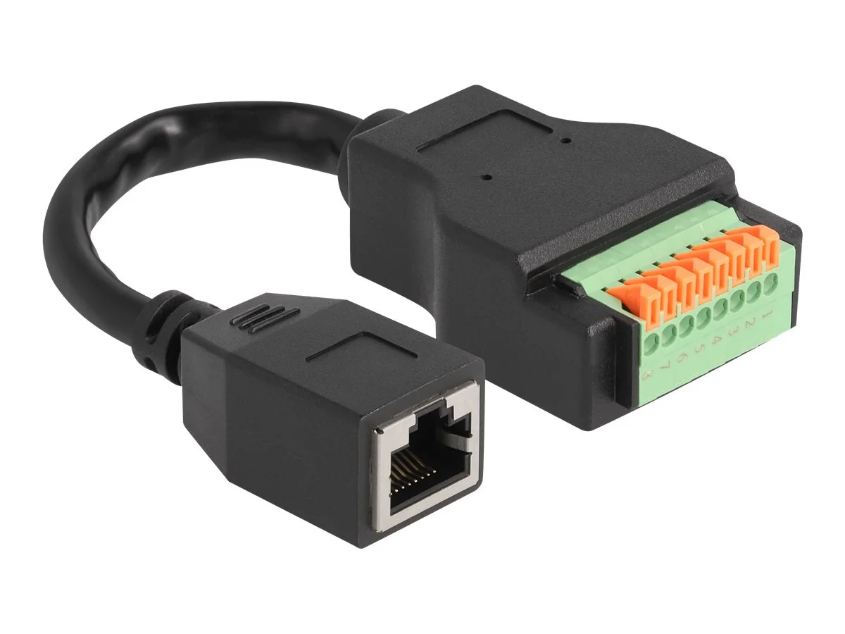 DELOCK RJ45 Kabel Cat.5e zu Terminalbl