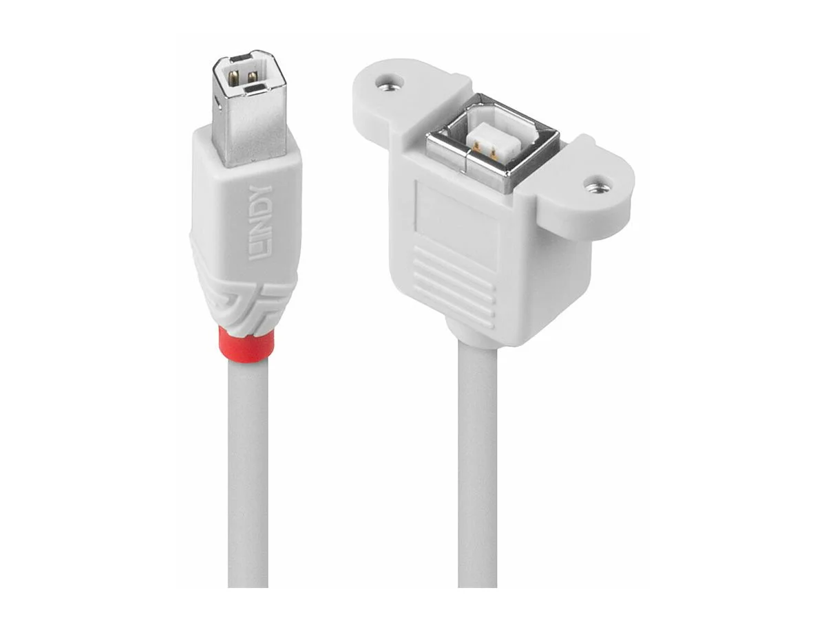 LINDY USB 2.0 Verlängerungskabel Typ B/B