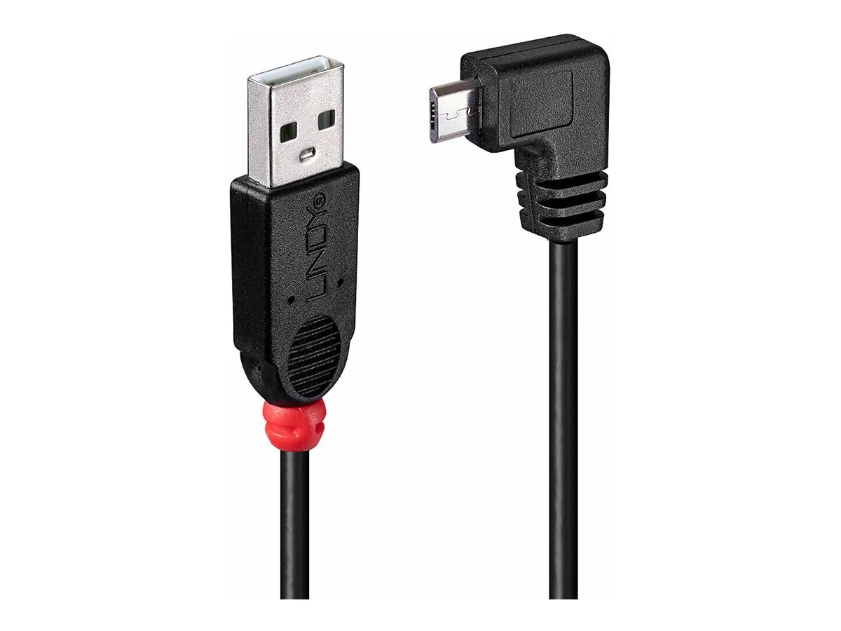 LINDY USB 2.0 Kabel Typ A/Micro-B 90 gw.