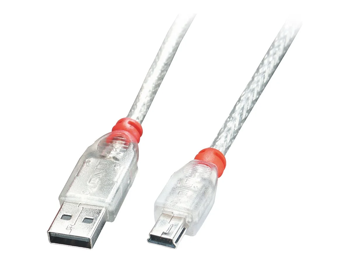 LINDY USB 2.0 Kabel A/Mini-B, 2m