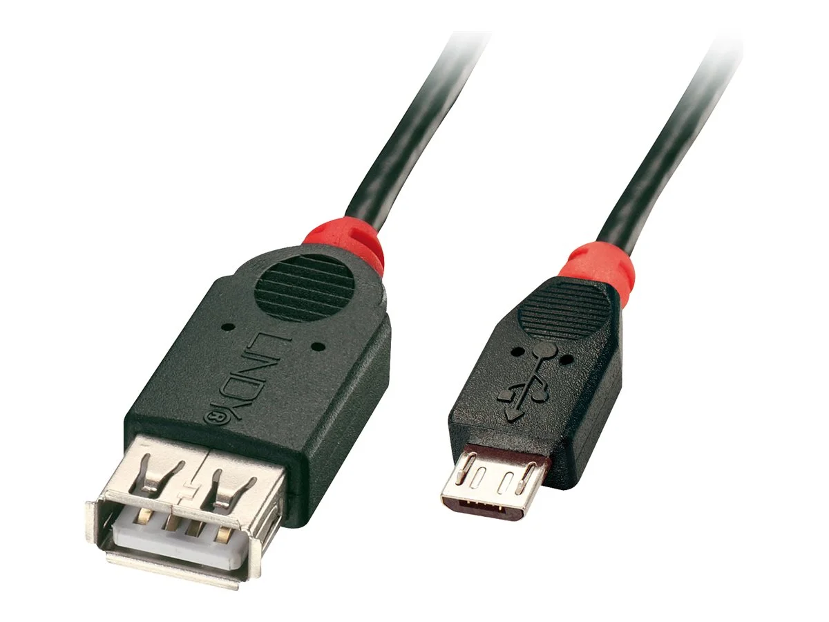 LINDY USB 2.0 Kabel Typ Micro-B/A 05m