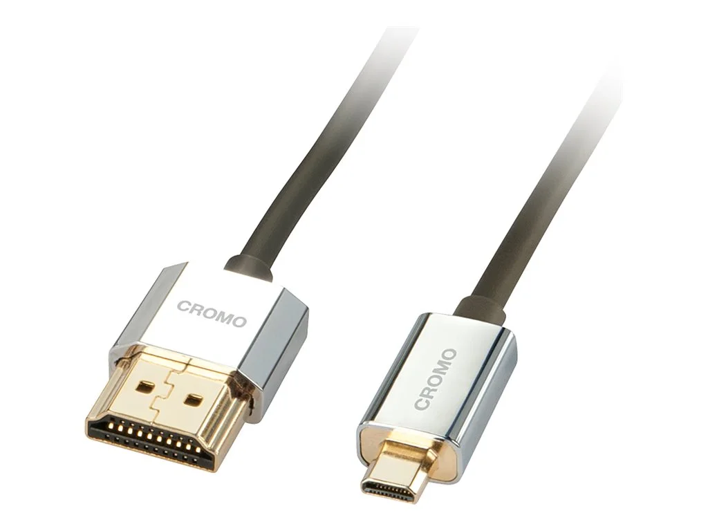 LINDY Slim HDMI High Speed A/D Kabel 1m