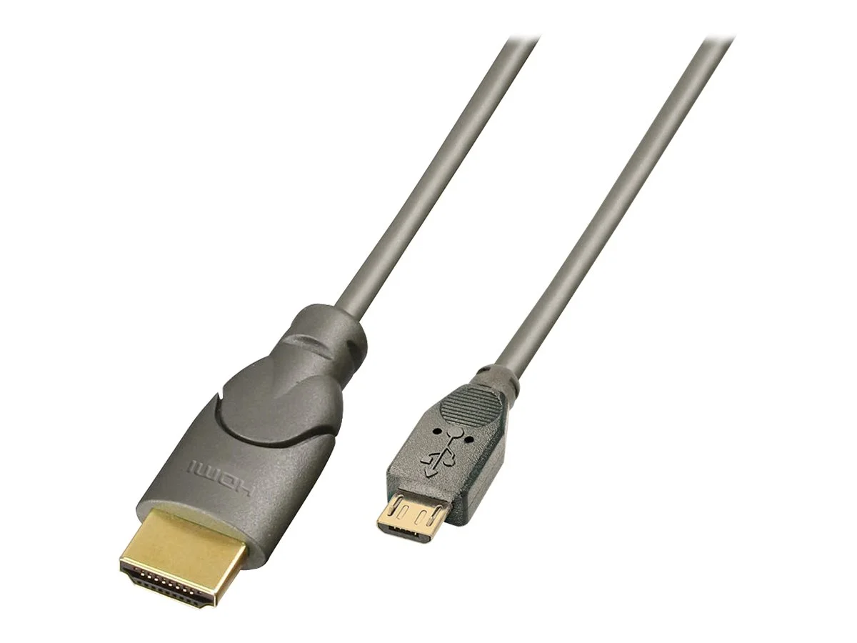 LINDY MHL an HDMI Anschlusskabel, 0,5m