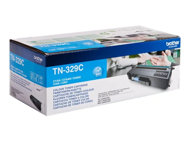 BROTHER TN329C Toner cyan 6000 Seiten