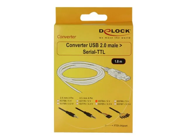 DELOCK Adapterkabel USB > Seriell-TTL