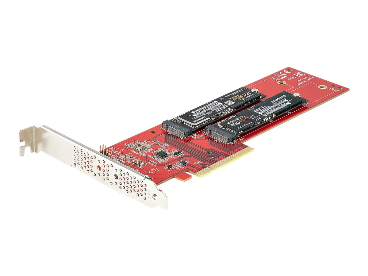 STARTECH Dual M 2 PCIe AdapterKarte