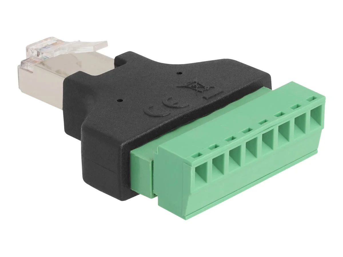DELOCK Adapter RJ45 Stecker > Terminalbl