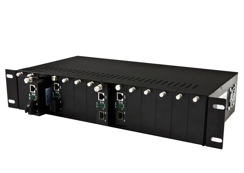 ALLNET Medienkonverter Zubehör 14-Slot Chassis 19"