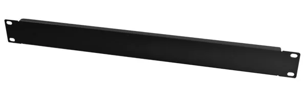 ALLNET 19" zbh. Blindplatte, 4HE, Schwarz,