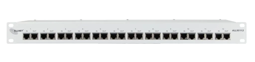 ALLNET ALL95112 / 12Port Überspannungschutz TP/ALL-IP-Anschlüsse