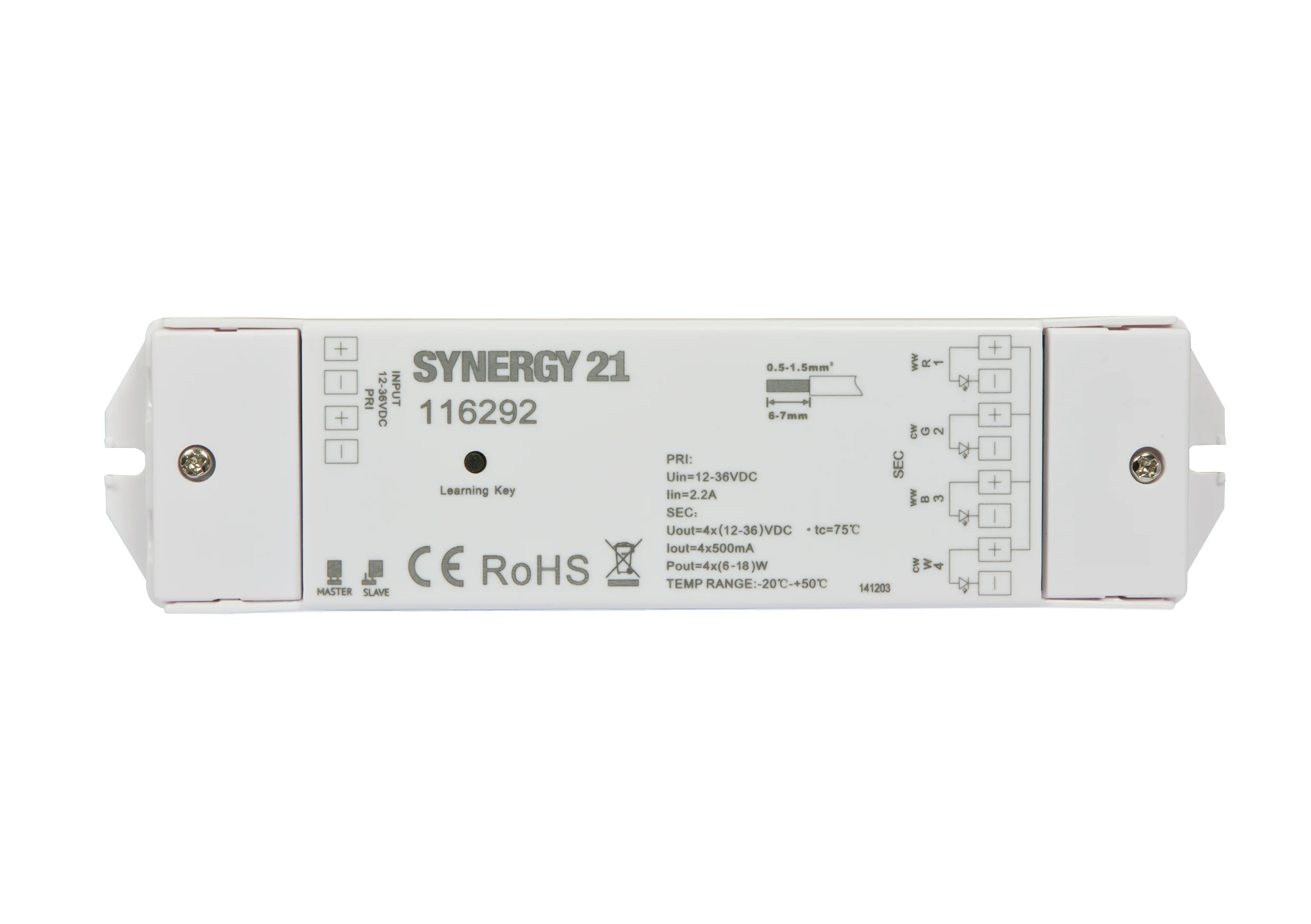 Synergy 21 LED Serie EOS 05 4-Kanal Controller + CC500