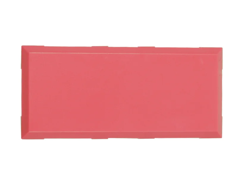 ALLNET Brick’R’knowledge Kunststoffschale 2x1 magenta oben und unten 10er Pack