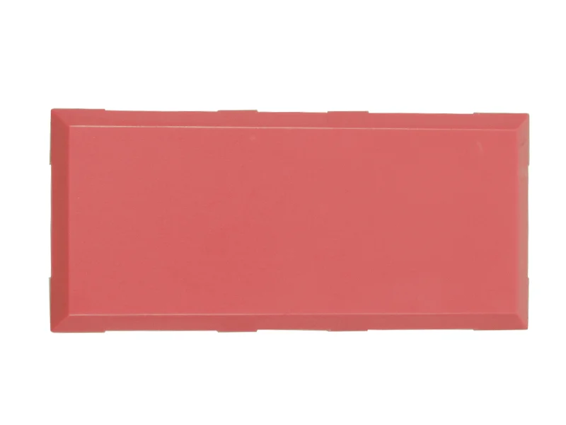 ALLNET Brick’R’knowledge Kunststoffschale 2x1 rot oben und unten 10er Pack