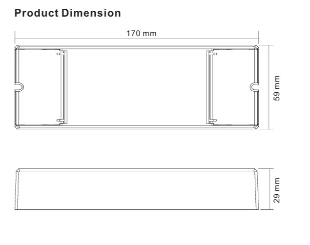 Synergy 21 LED Serie EOS 05 1-Kanal single color Controller 0-10V