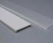 Synergy 21 LED U-Profil zub ALU018-R PMMA clear diffusor/cover , Kunststoffabdeckung klar