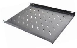 ALLNET 19" Wandgehäuse, zbh. Fachboden T425/B486/1HE, Schwarz, für SMC-Serie,