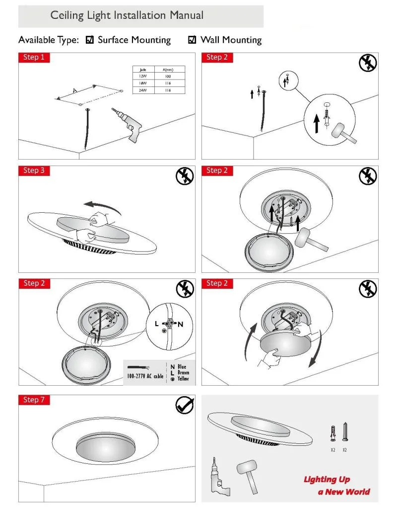 Synergy 21 LED Rundleuchte transparent 18W QL nw
