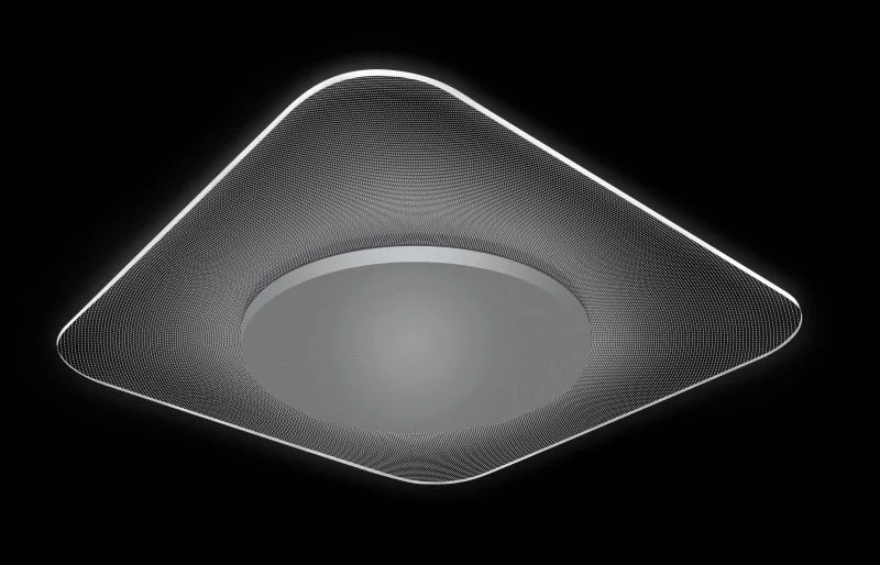 Synergy 21 LED Rundleuchte transparent zub. 18/24W Abdeckung weiss