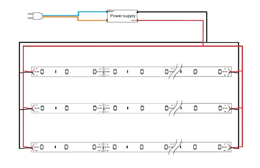 Synergy 21 LED Flex Strip 3528 - 60 KW DC12V 12W IP20