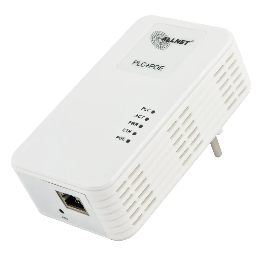 ALLNET Schweiz Powerline 1200Mbit Bridge RJ45 HomePlugV2 " SmartLink" mit PoE AT ALL1681203