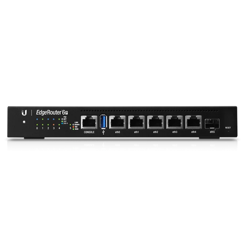 Ubiquiti EdgeRouter 6-Port with PoE, ER-6P