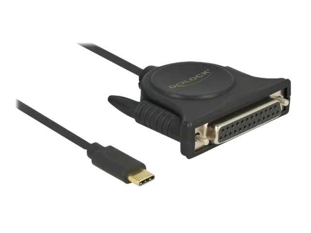 DELOCK Adapter USB Type-C 2.0>1xParallel