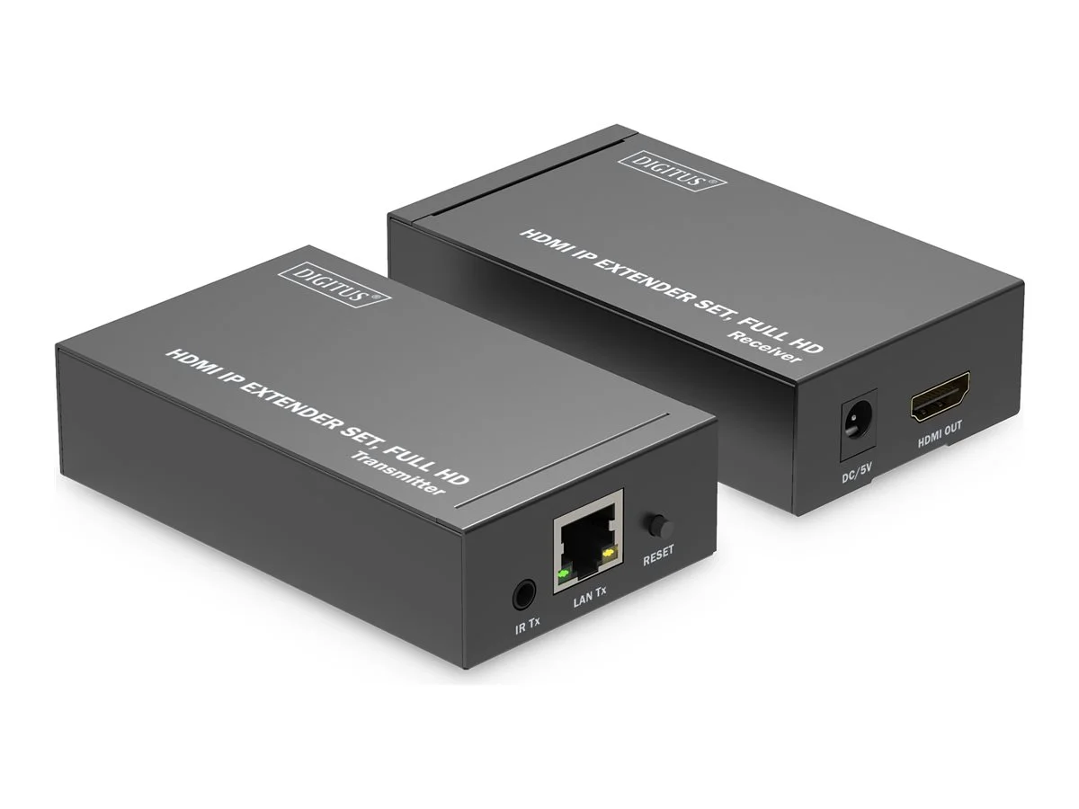DIGITUS HDMI IP Video Extender Set 120m