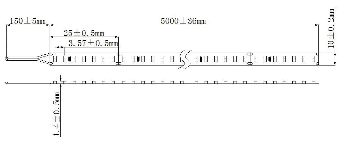 Synergy 21 LED Flex Strip 2210 - 280 SWW DC24V 24W IP20 CRI>90 2110
