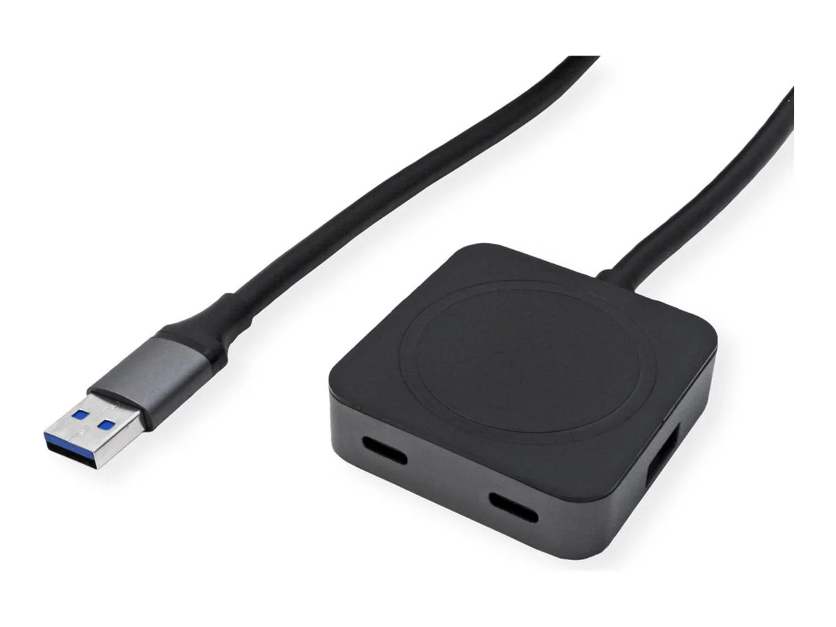 VALUE USB 3.2 Gen 1 Hub 4 Pt 2xUSB-A 5m