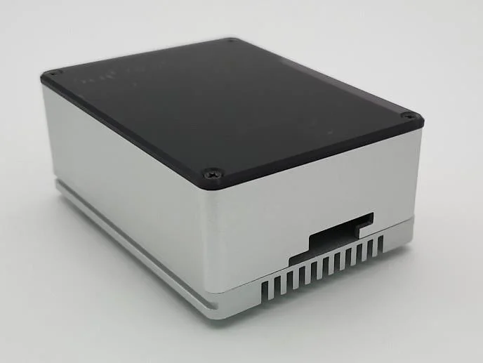 Rock Pi - Allnet Aluminium Gehäuse ecoPI PRO LP, silber