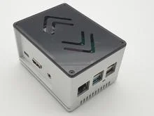 Rock Pi - Allnet Aluminium Gehäuse ecoPI PRO HP, schwarz