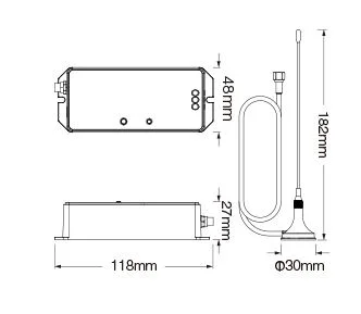 Synergy 21 LED LoRa (433MHZ) Controller DMX über LoRa *Milight/Miboxer*